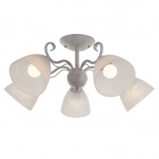 Люстра IDLamp(Olsa) 278/5PF-Whitepatina
