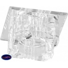 Светильник встраиваемый с разноцветной LED подсветкой Feron JD61 27982