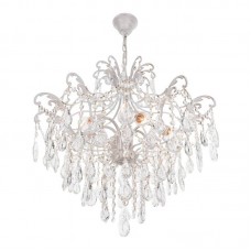 Люстра IDLamp(Сristallo) 298/6-Whitepatina