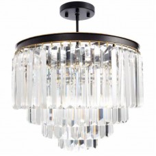 Хрустальная потолочная люстра Divinare NOVA 3001/01 PL-9