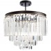 Хрустальная потолочная люстра Divinare NOVA 3001/01 PL-9