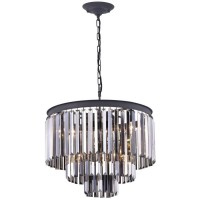 Люстра подвесная Divinare Nova grigio 3002/05 SP-9 Люстра подвесная Divinare Nova grigio 3002/05 SP-9