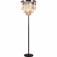 Торшер хрустальный Divinare NOVA COGNAC 3002/06 PN-6