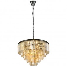Люстра подвесная Divinare Nova cognac 3002/06 SP-18