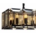 Люстра подвесная Lumien Hall ТАЛИЯ 3002/12P-BK-CGN