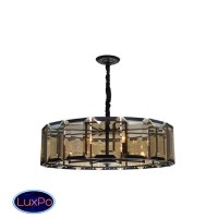 Люстра подвесная Lumien Hall ТАЛИЯ 3002/8P-BK-CGN