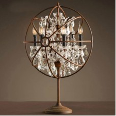 Настольная лампа BLS 30024 Foucault s orb crystal