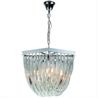 Светильник подвесной хрустальный Divinare CASCATA 3003/01 SP-5