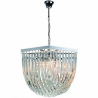 Светильник подвесной хрустальный Divinare CASCATA 3003/01 SP-8