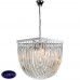 Светильник подвесной хрустальный Divinare CASCATA 3003/01 SP-8