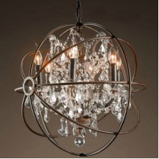 Люстра подвесная Light design Foucault's orb crystal 30068