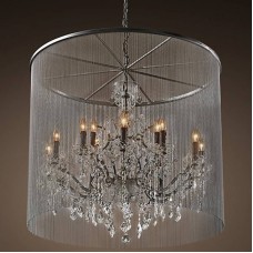 Люстра подвесная Light design Vaille crystal 30132