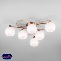 Потолочная люстра Eurosvet Alba 30144/6 античная бронза