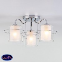 Потолочная люстра с хрусталем Eurosvet Darcy 30160/3 хром