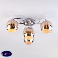 Потолочная люстра с хрусталем Eurosvet Jesse 30161/4 хром
