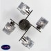 Люстра потолочная Eurosvet Hilari 30165/4 черный жемчуг