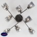 Люстра потолочная Eurosvet Hilari 30165/8 черный жемчуг