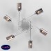 Люстра потолочная Eurosvet Motive 30167/6 хром