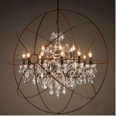 Люстра подвесная Light design Foucault's orb crystal 30197