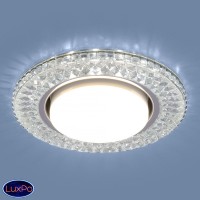 Точечный встраиваемый светодиодный светильник Elektrostandard 3021 GX53 CL прозрачный a037063 Точечный встраиваемый светодиодный светильник Elektrostandard 3021 GX53 CL прозрачный a037063