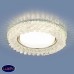 Встраиваемый светильник с LED подсветкой Elektrostandard 3024 GX53 CL прозрачный a041263