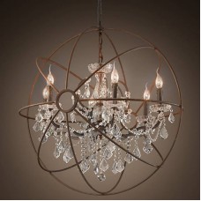 Люстра подвесная Light design Foucault's orb crystal 30272