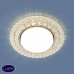 Встраиваемый светильник с LED подсветкой Elektrostandard 3027 GX53 CL прозрачный a043158