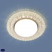 Встраиваемый светильник с LED подсветкой Elektrostandard 3027 GX53 CL прозрачный a043158