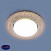 Встраиваемый светильник с LED подсветкой Elektrostandard 3027 GX53 GC тонированный a043159