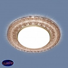 Встраиваемый светильник с LED подсветкой Elektrostandard 3028 GX53 CF кофе a043181