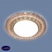 Встраиваемый светильник с LED подсветкой Elektrostandard 3028 GX53 CF кофе a043181