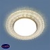 Встраиваемый светильник с LED подсветкой Elektrostandard 3028 GX53 CL прозрачный a043160