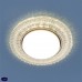 Встраиваемый светильник с LED подсветкой Elektrostandard 3028 GX53 CL прозрачный a043160