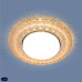 Встраиваемый светильник с LED подсветкой Elektrostandard 3028 GX53 GC тонированный a043161