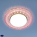 Встраиваемый светильник с LED подсветкой Elektrostandard 3028 GX53 PK розовый a043182
