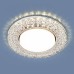 Встраиваемый светильник с LED подсветкой Elektrostandard 3029 GX53 CL прозрачный a045483