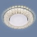 Встраиваемый светильник с LED подсветкой Elektrostandard 3029 GX53 CL прозрачный a045483