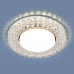 Встраиваемый светильник с LED подсветкой Elektrostandard 3029 GX53 CL прозрачный a045483