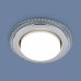 Встраиваемый светильник с LED подсветкой Elektrostandard 3031 GX53 CL прозрачный a045485