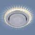 Встраиваемый светильник с LED подсветкой Elektrostandard 3031 GX53 CL прозрачный a045485