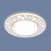 Встраиваемый светильник с LED подсветкой Elektrostandard 3032 GX53 WH белый a045486
