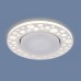 Встраиваемый светильник с LED подсветкой Elektrostandard 3032 GX53 WH белый a045486