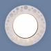 Встраиваемый светильник с LED подсветкой Elektrostandard 3032 GX53 WH белый a045486