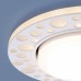 Встраиваемый светильник с LED подсветкой Elektrostandard 3032 GX53 WH белый a045486