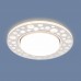 Встраиваемый светильник с LED подсветкой Elektrostandard 3032 GX53 WH белый a045486
