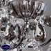 Люстра подвесная Eurosvet Keira 3108/8 хром / дымчатый хрусталь