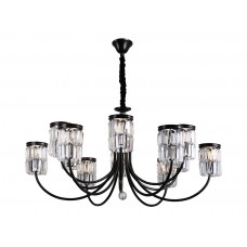 Люстра подвесная Newport 31100 31106+6/C black+gold