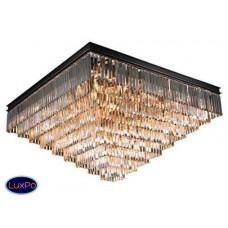 Люстра потолочная Newport 31133/PL black+gold