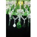 Люстра подвесная Eurosvet Emerald 3125/5 хром/зелёный Strotskis