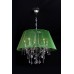 Люстра подвесная Eurosvet Emerald 3125/5 хром/зелёный Strotskis